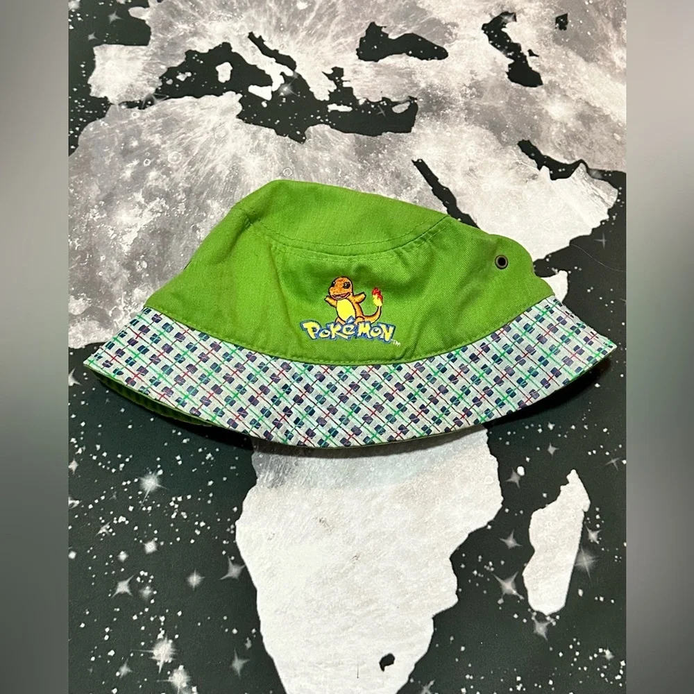 Pokémon Charizard Cartoon Character Youth Bucket Hat